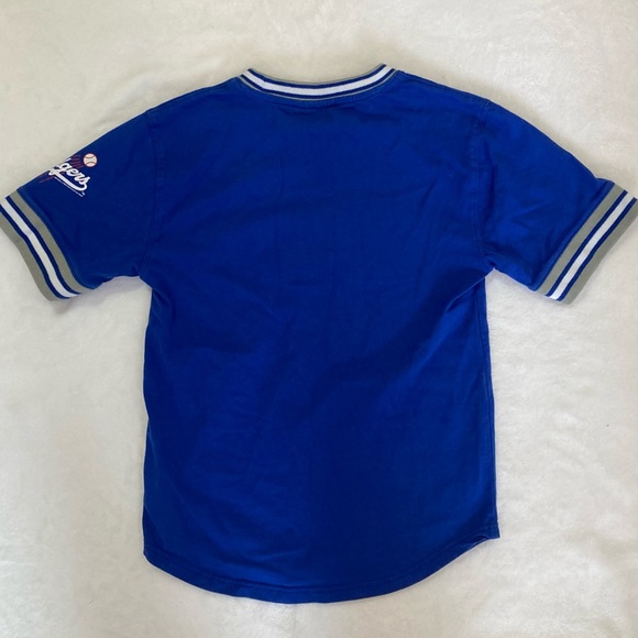 Mitchell & Ness Dodgers shirt size youth 10-12 M - Picture 4 of 8